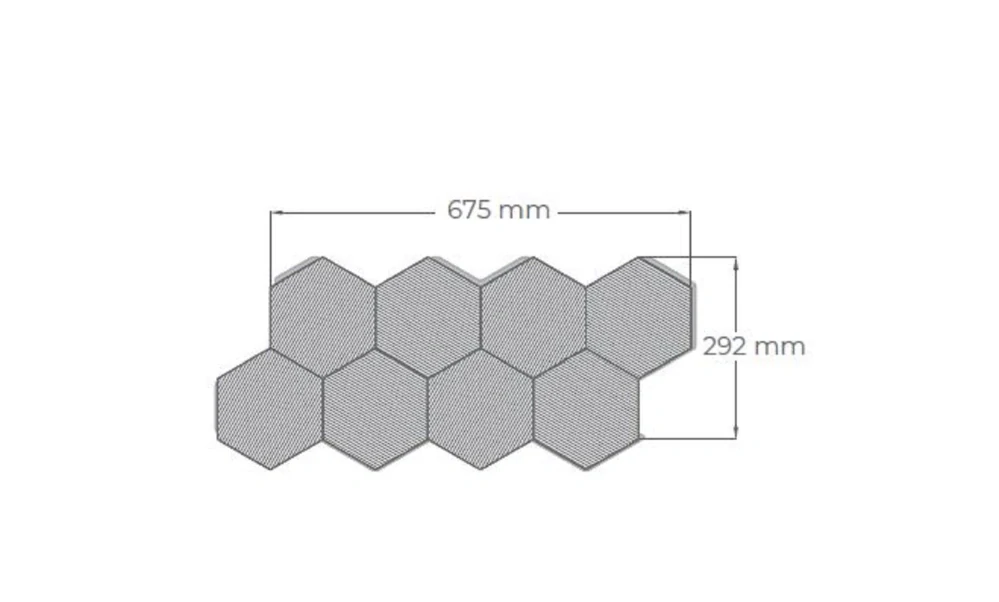 LUX panel HEXA Thermo