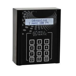 WellMatic RS 107 ovládanie solária,LCD display, numerická klávesnica
