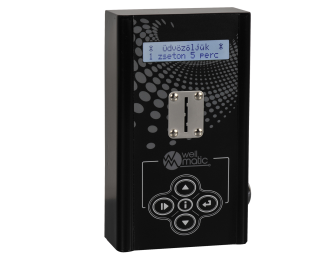 WellMatic RS 109 ovládanie solária,LCD display, numerická klávesnica