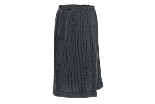 Rento Kenno kilt do sauny pánsky čierny/sivý 70x145 cm